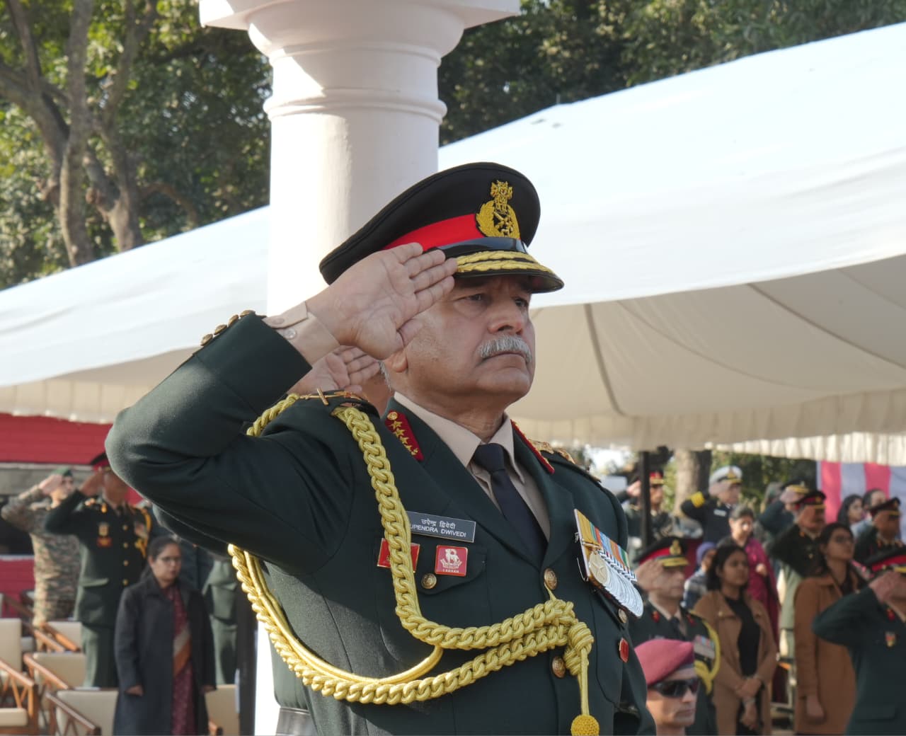 COAS General Upendra Dwivedi Reviews 157th Passing Out Parade at IMA